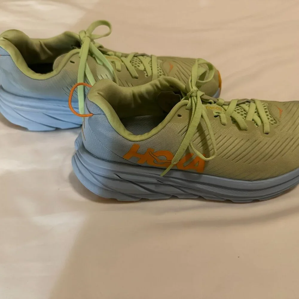HOKA Rincon 3 Women’s Running Shoes – Size 8 – Fresh Green/Blue – Excellent Cond - Picture 5 of 5